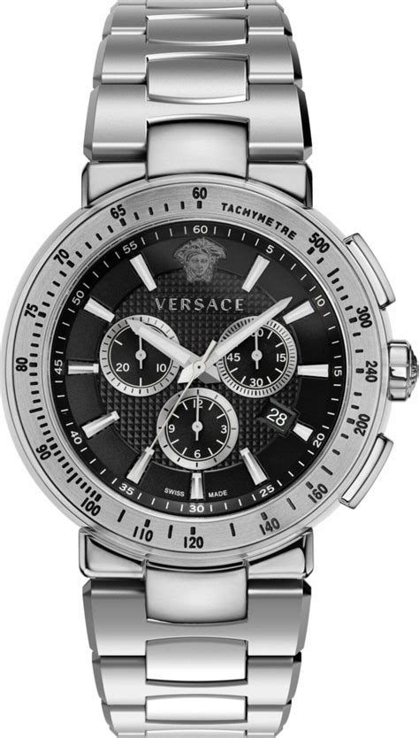 versace mystique chrono 46mm|Versace VFG170016 Mystique Sport Chronograph Mens Watch .